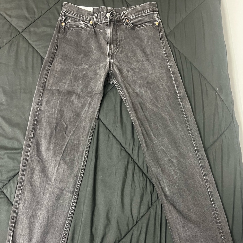 H&M Men's Charcoal Straight Jeans